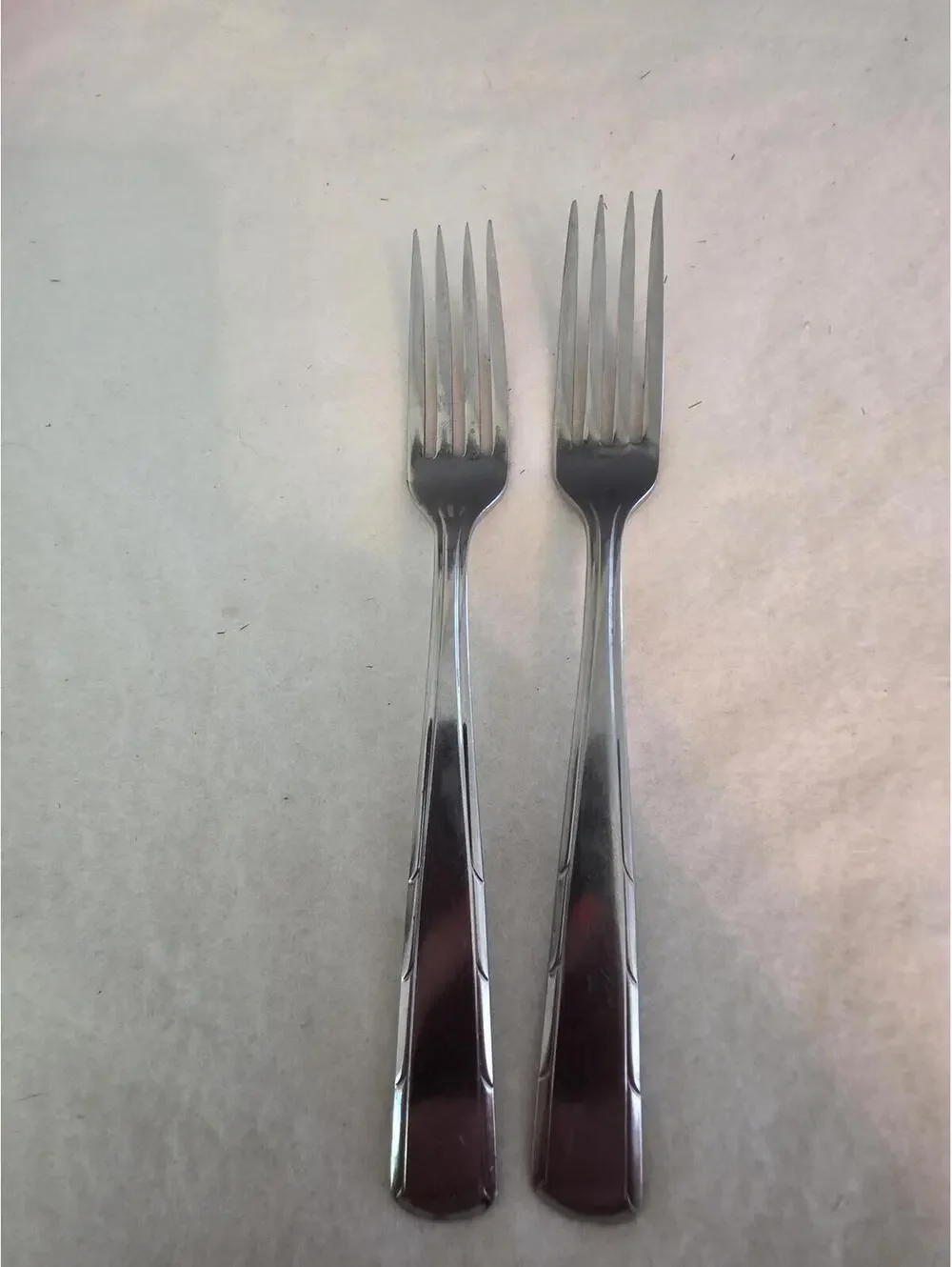 Imperial Lady Duff Stainless Dinner Forks Set of 2 IMILAD Discontinued Flatware